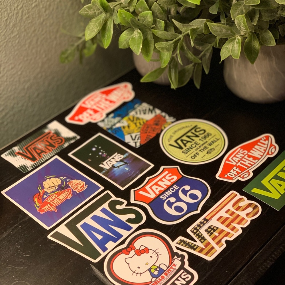 VANS Hello Kitty Skate Stickers Decals 12pk